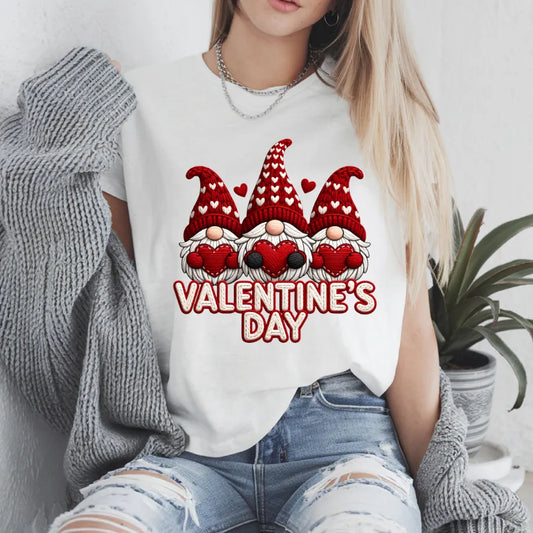 Valentines Day Gnome Tee