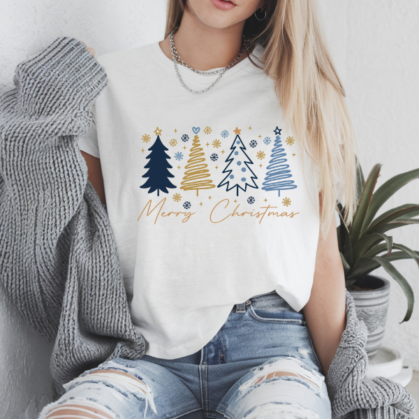 Merry Christmas Tree T-Shirt