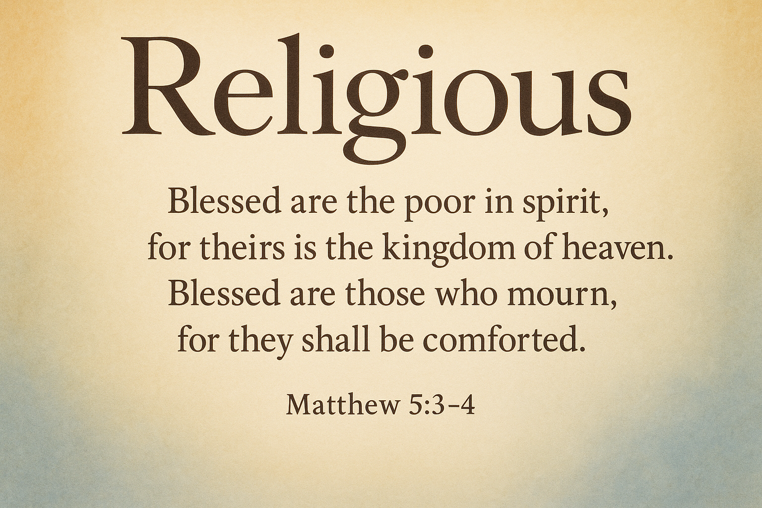 Religious Collection