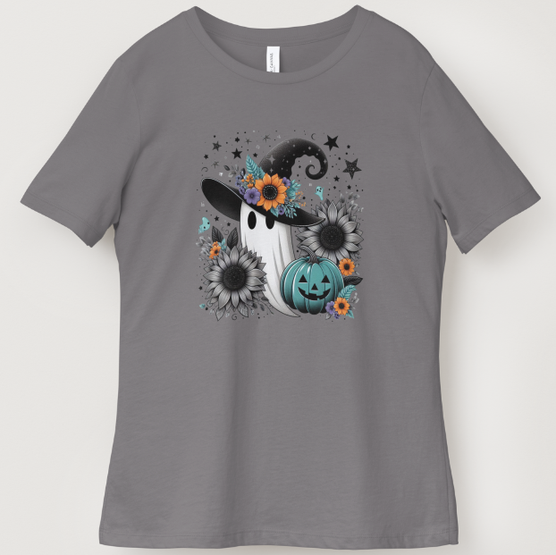 Ghost and Teal Pumpkin
