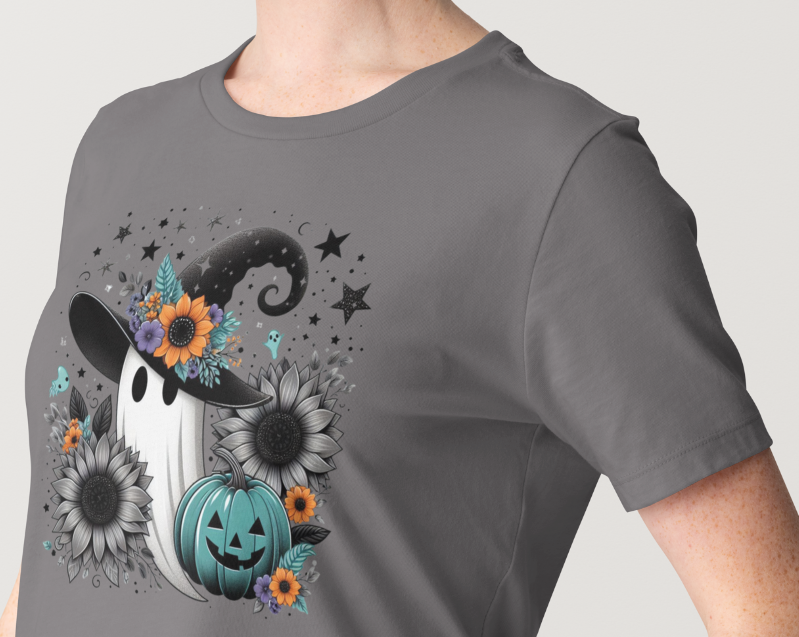 Ghost and Teal Pumpkin