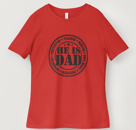 He is Dad