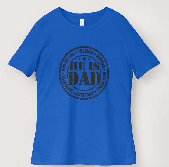 He is Dad