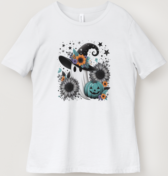 Ghost and Teal Pumpkin