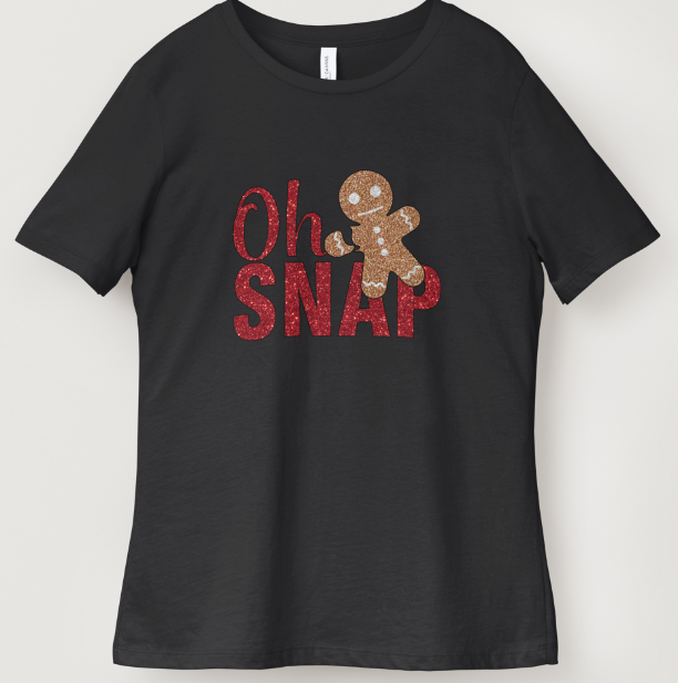 Oh Snap Gingerbread Tee