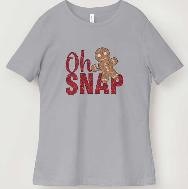 Oh Snap Gingerbread Tee