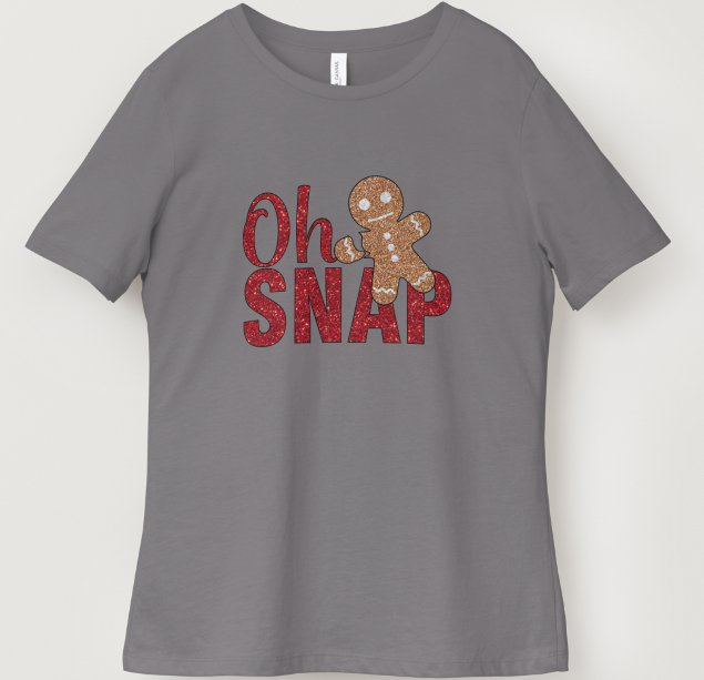 Oh Snap Gingerbread Tee