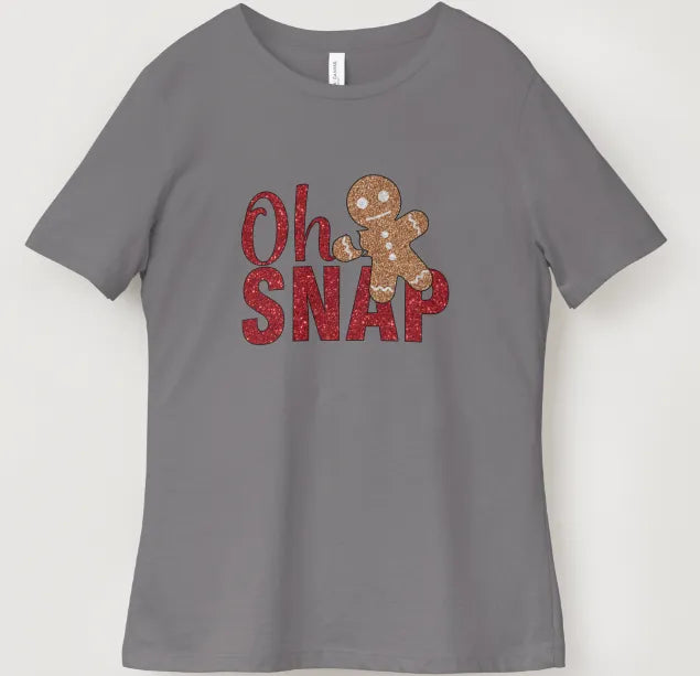 Oh Snap Gingerbread Tee
