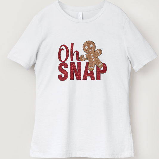Oh Snap Gingerbread Tee