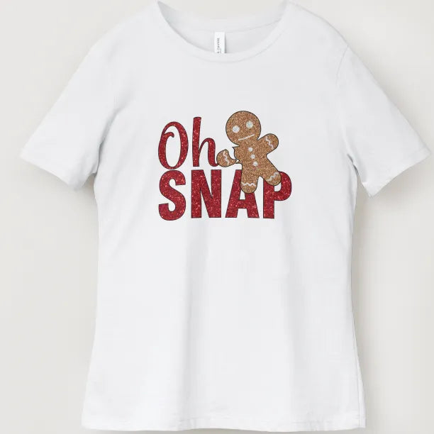 Oh Snap Gingerbread Tee