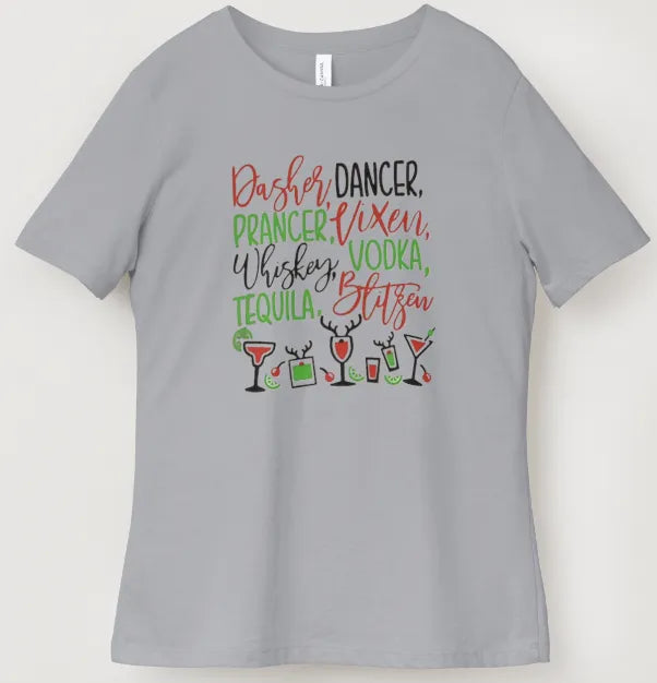 Dasher Dancer Prancer and Vixen