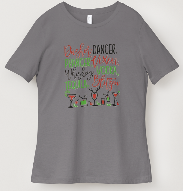 Dasher Dancer Prancer and Vixen