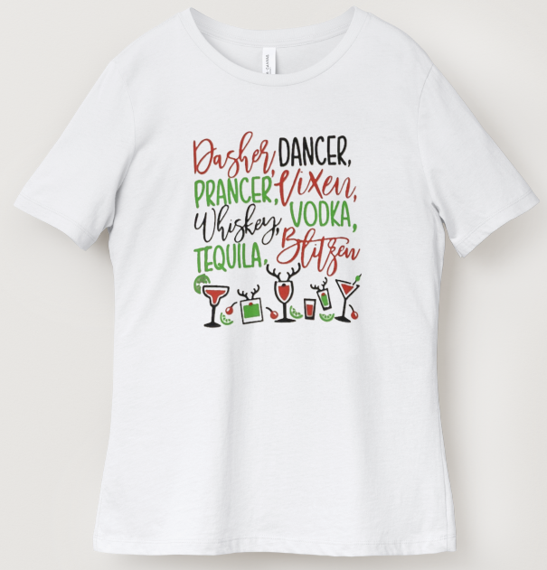 Dasher Dancer Prancer and Vixen