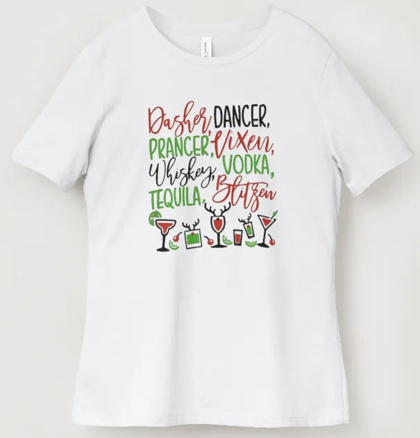 Dasher Dancer Prancer and Vixen