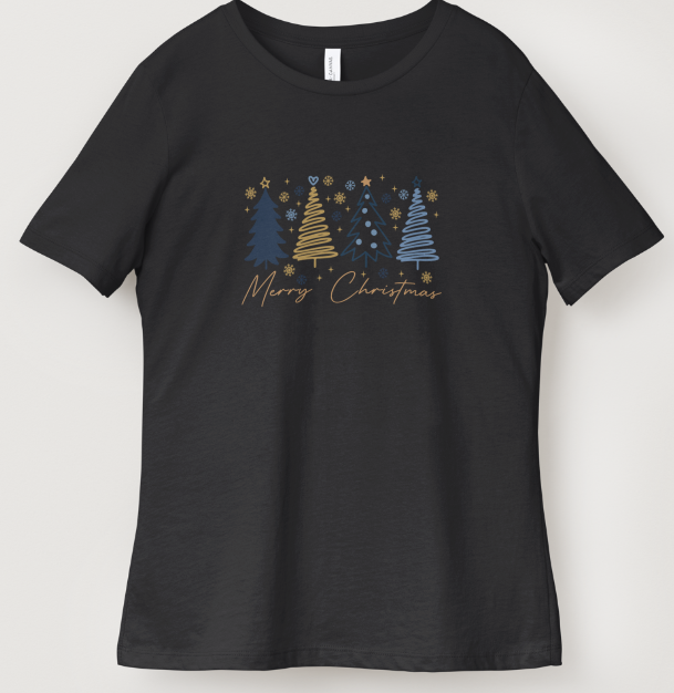 Merry Christmas Tree T-Shirt