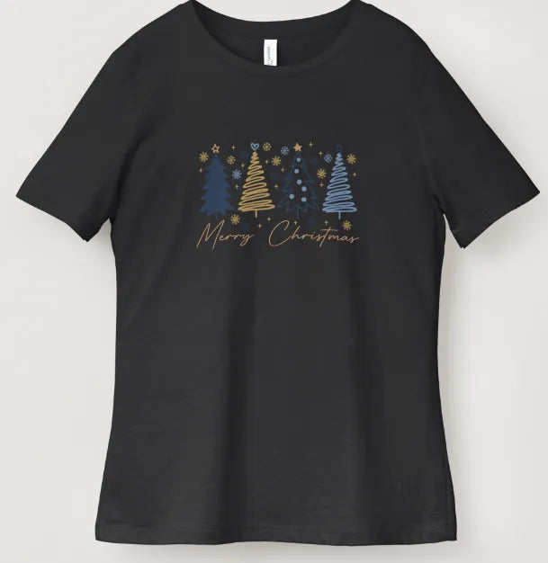 Merry Christmas Tree T-Shirt
