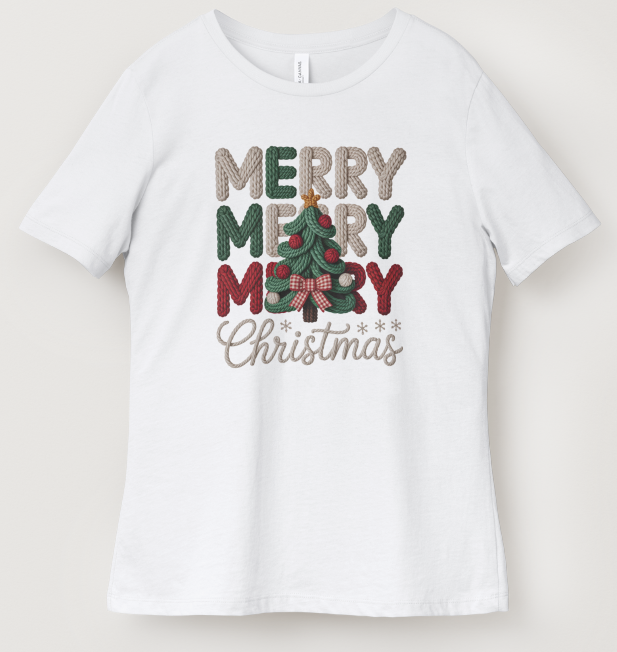 Merry, Merry, Merry Christmas T-Shirt