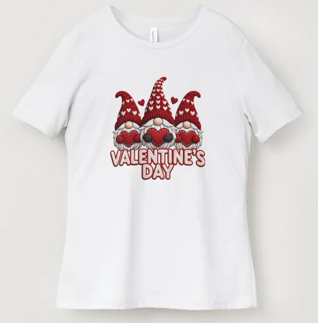 Valentines Day Gnome Tee