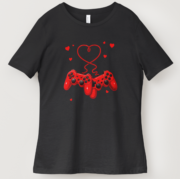 Gamer Valentine's Day T-Shirt