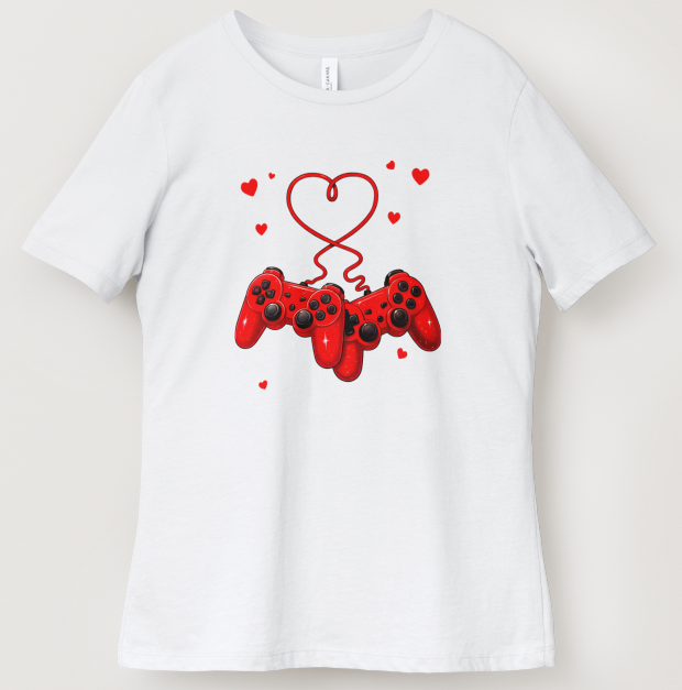 Gamer Valentine's Day T-Shirt