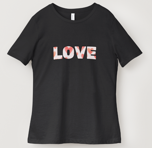 Love with Hearts T-shirt