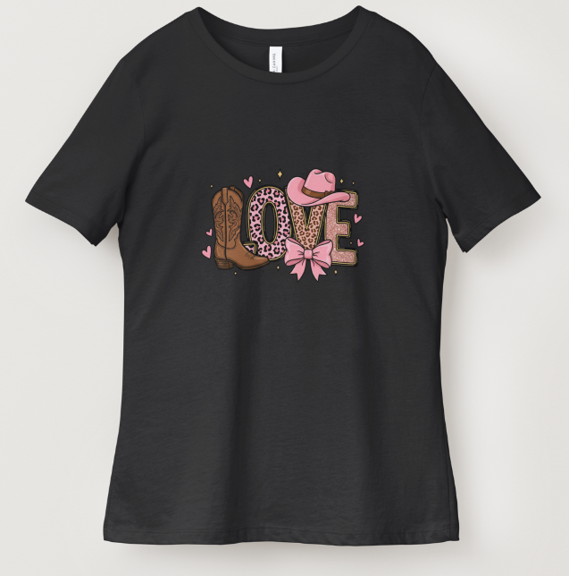 Western Valentine's Day T-Shirt