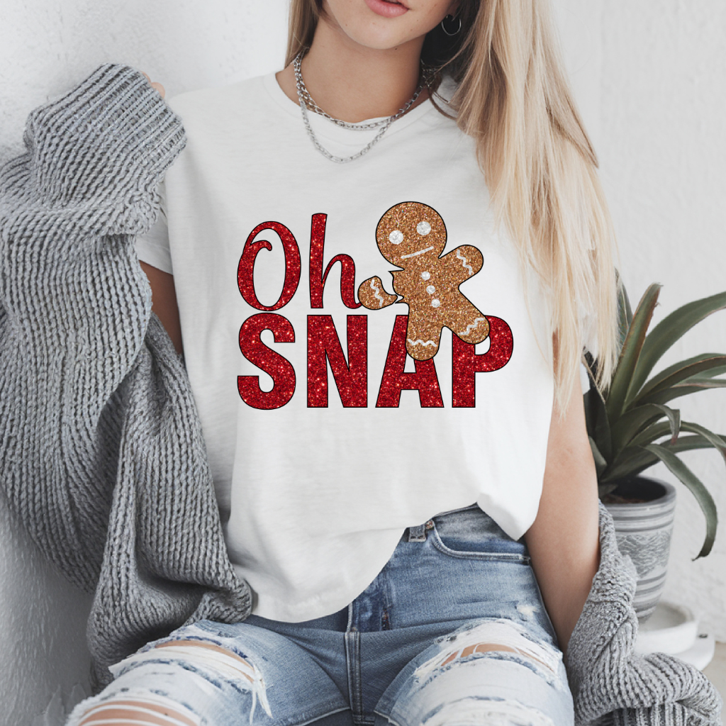 Oh Snap Gingerbread Tee