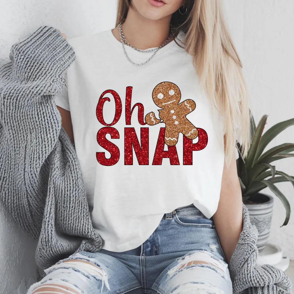 Oh Snap Gingerbread Tee