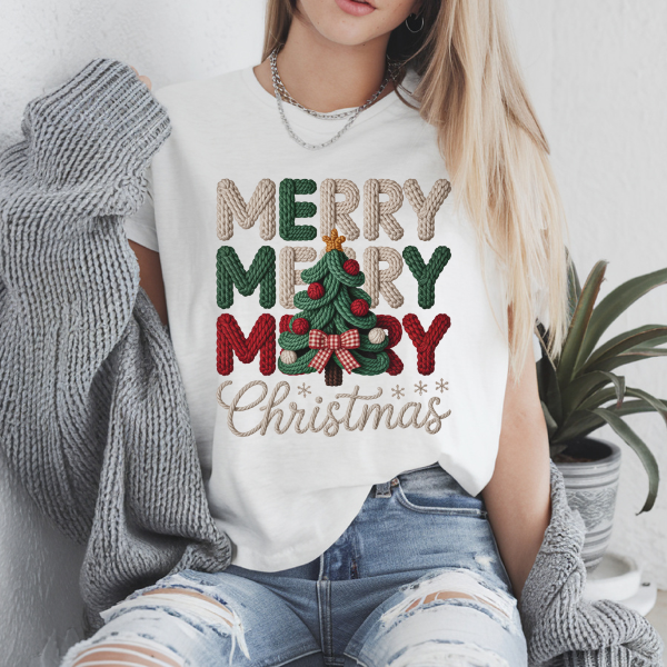 Merry, Merry, Merry Christmas T-Shirt