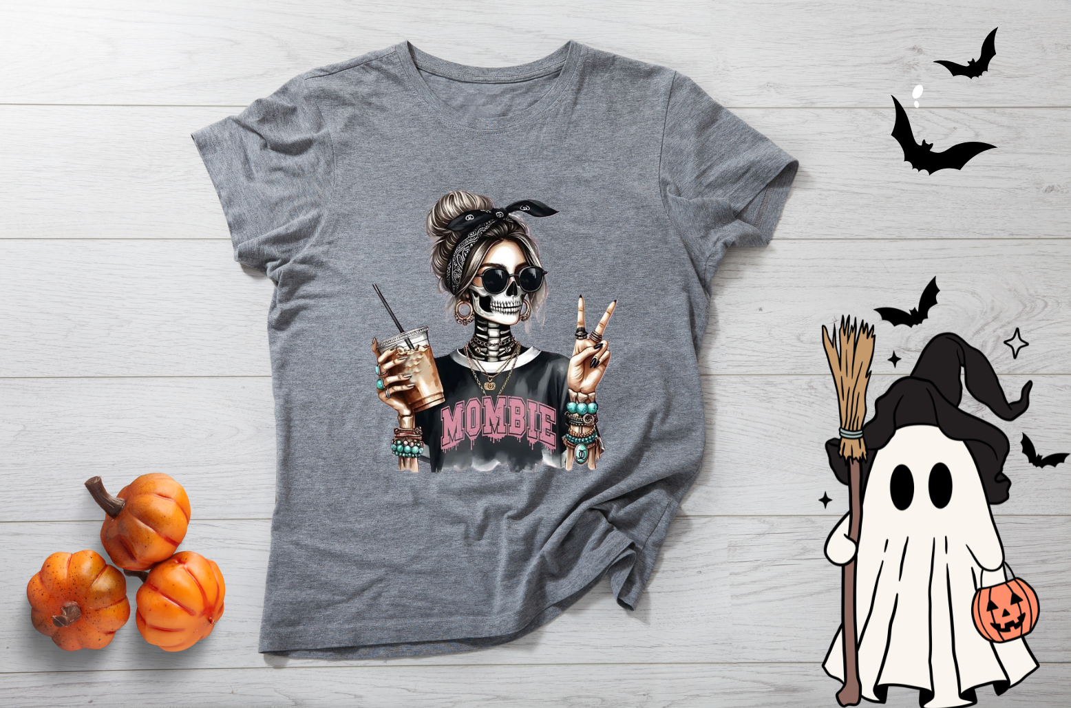 Mombie Halloween Tee