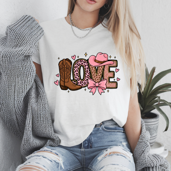 Western Valentine's Day T-Shirt