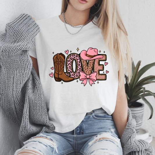 Western Valentine's Day T-Shirt